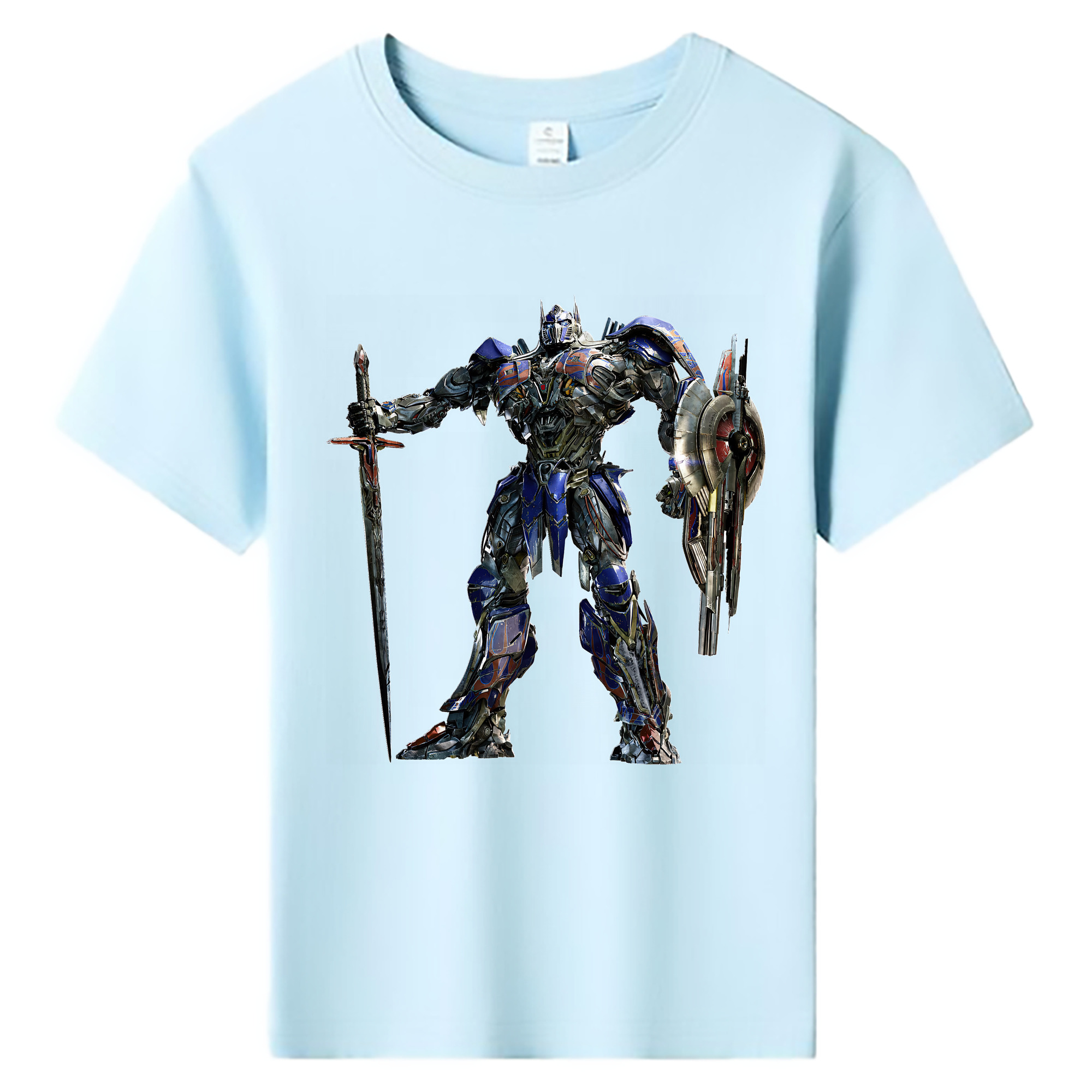 （画像用） Transformers トランスフォーマー 綿100％キッズTシャツ（フロントプリント）